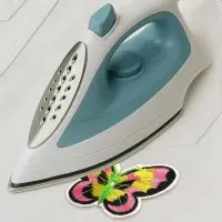 Термоаппликация &laquo;Бабочка&raquo;, 6&times;7.5 см, разноцветная