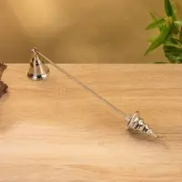 Гаситель для свечей "Ёлочка со звездой" алюминий 33,5х5х8 см