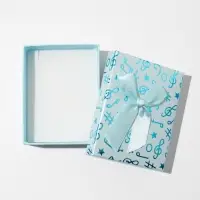 Коробочка подарочная под набор &laquo;Музыка&raquo;, 7&times;9 (размер полезной части 6.5&times;8.5 см), МИКС, вставка белая