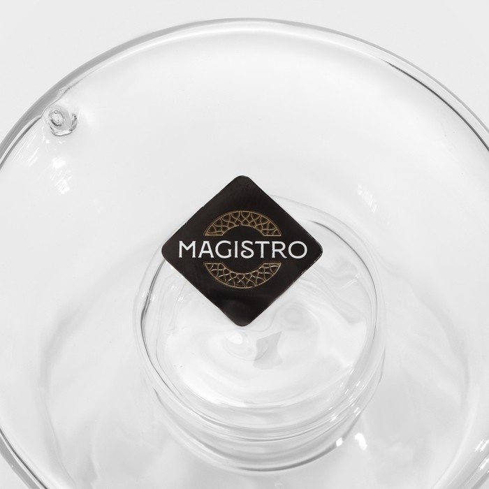 Бокал стеклянный пивной с двойными стенками Magistro &laquo;Дуо&raquo;, 400 мл, 8,5&times;8,5&times;18 см