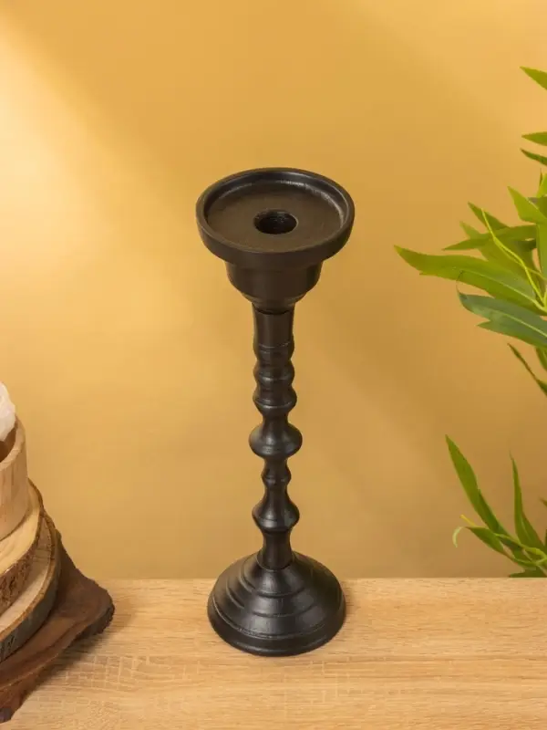 Подсвечник "Ренессанс"  алюминий 9х9х31 см