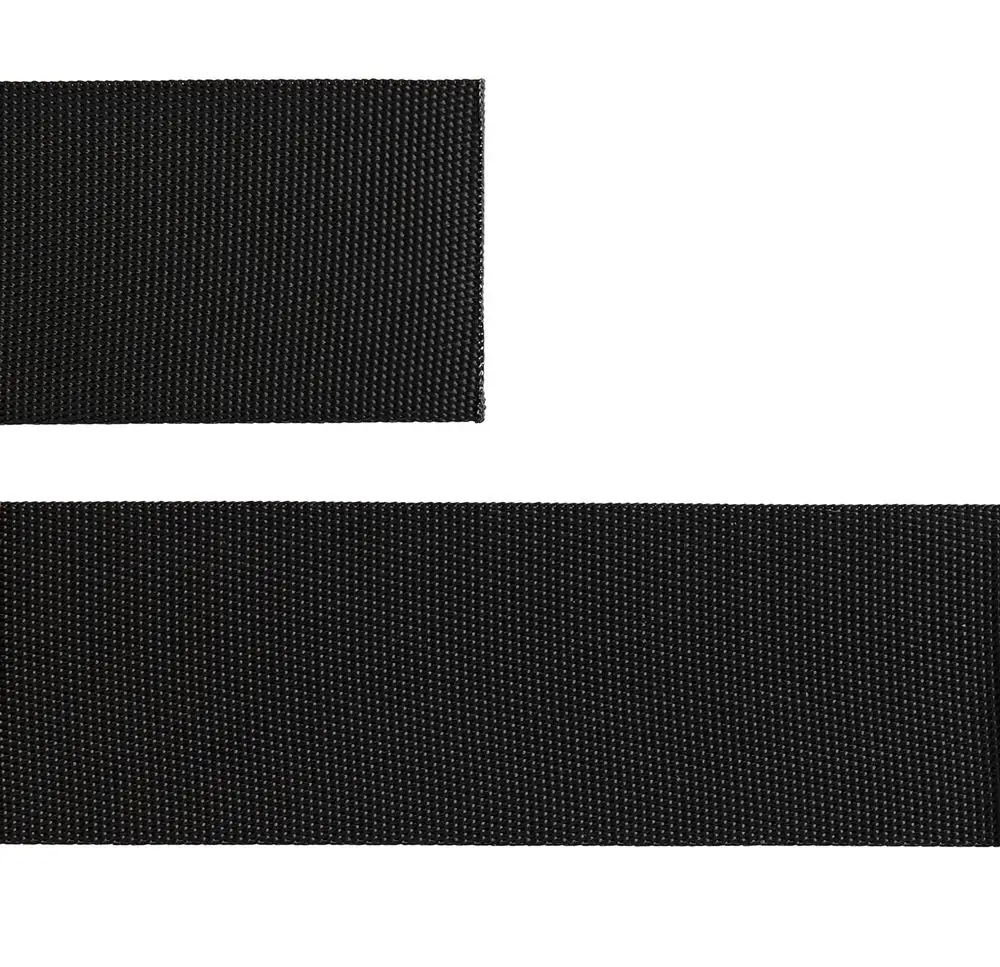 Стропа текстильная Fune 35 XXXL, черная, 290 см