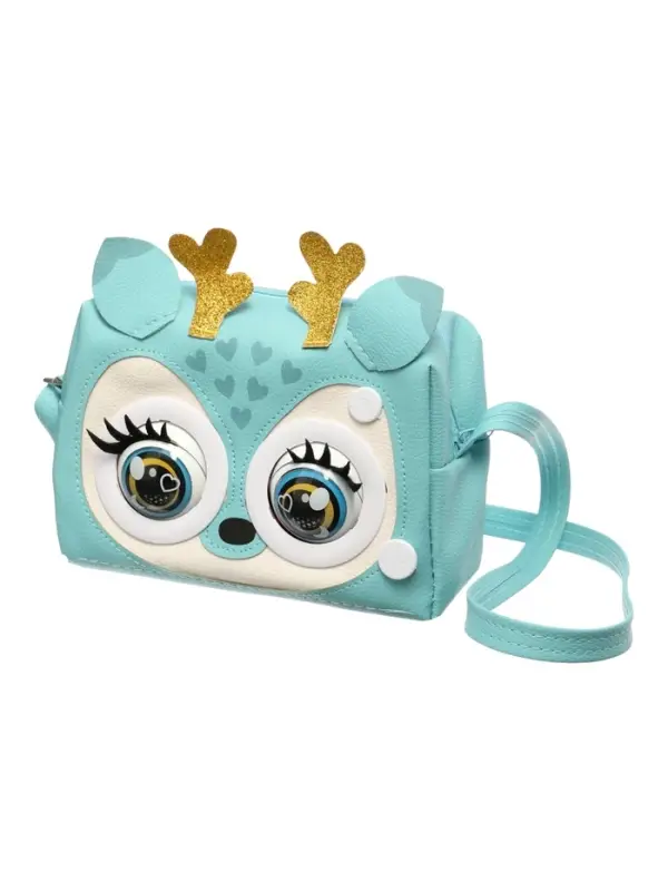 Музыкальная игрушка-сумочка "Олененок" звук, глазки моргают