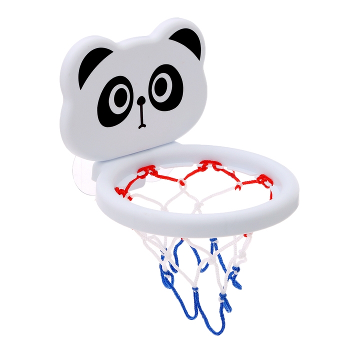 Баскетбольный набор для ванны &laquo;Панда&raquo;, 3 мяча