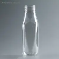 Бутылка пластиковая одноразовая молочная &laquo;Универсал&raquo;, 300 мл, с широким горлышком 0,38 см, цвет прозрачный