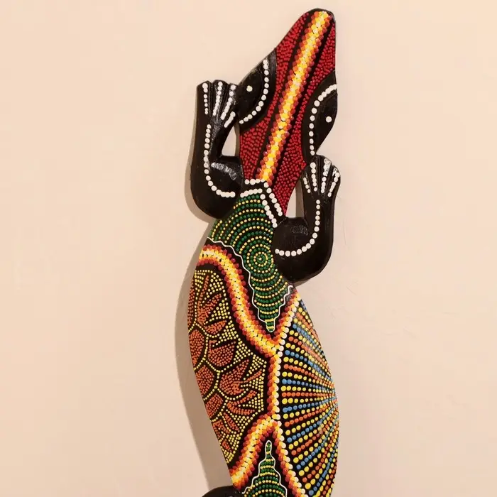 Панно декоративное &laquo;Ящерица геккон&raquo;, 78&times;13&times;1.5 см, МИКС