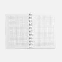 Блокнот Salvador в клетку, темно-синий