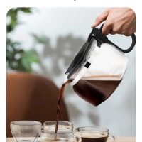 Кофеварка капельная электрическая КТ-7486 - 550 Вт - 0.6 л