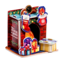 Конструктор фигурки&raquo;Камин&raquo;, 3Д