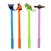 Ручка - прикол гелевая Calligrata &laquo;Зверушки&raquo;, МИКС