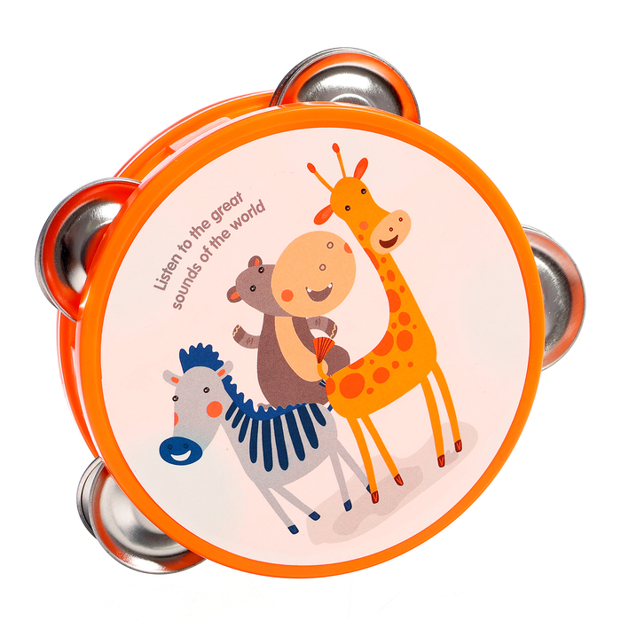 Набор музыкальных инструментов &laquo;Зверята&raquo;, 9 предметов