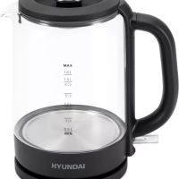 Чайник HYK-G3402 1.7л. 2200Вт серый