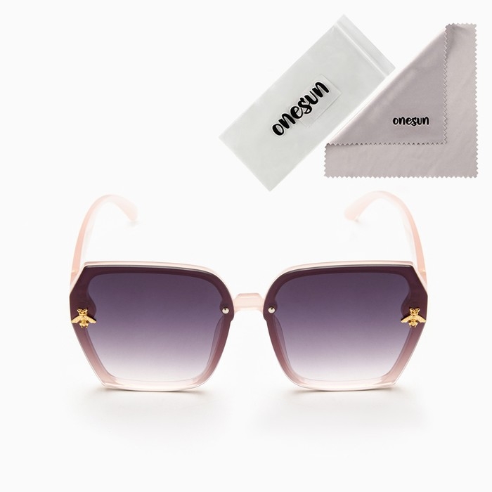 Очки солнцезащитные OneSun, uv 400, дужка 13.5 см, ширина 14 см, линза 5.1 х 6.4 см Очки солнцезащитные OneSun, uv 400, дужка 13.5 см, ширина 14 см, линза 5.1 х 6.4 см