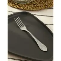 Вилка столовая &laquo;Посольская&raquo;, h=20 см, толщина 2,5 мм, цвет серебряный