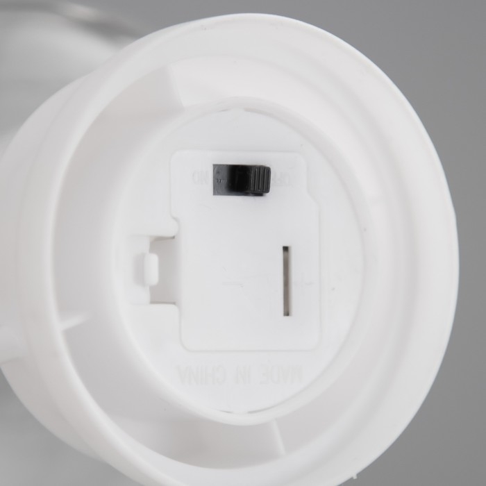 Ночник "Свечка в фонаре" 3хLR1130 белый 8х8х12 см RISALUX