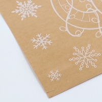 Наклейки для окон «С Новым годом», змея, многоразовые, 33 х 50 см , Новый год Наклейки для окон «С Новым годом», змея, многоразовые, 33 х 50 см , Новый год