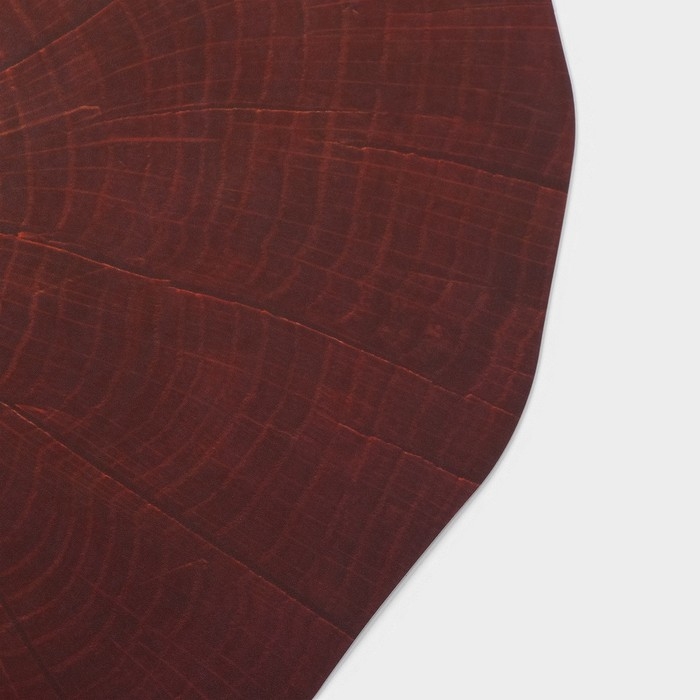 Салфетка сервировочная на стол &laquo;Спил&raquo;, 38&times;39 см, цвет коричневый