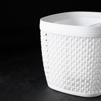 Подставка для столовых приборов &laquo;Пирула&raquo;, цвет белый