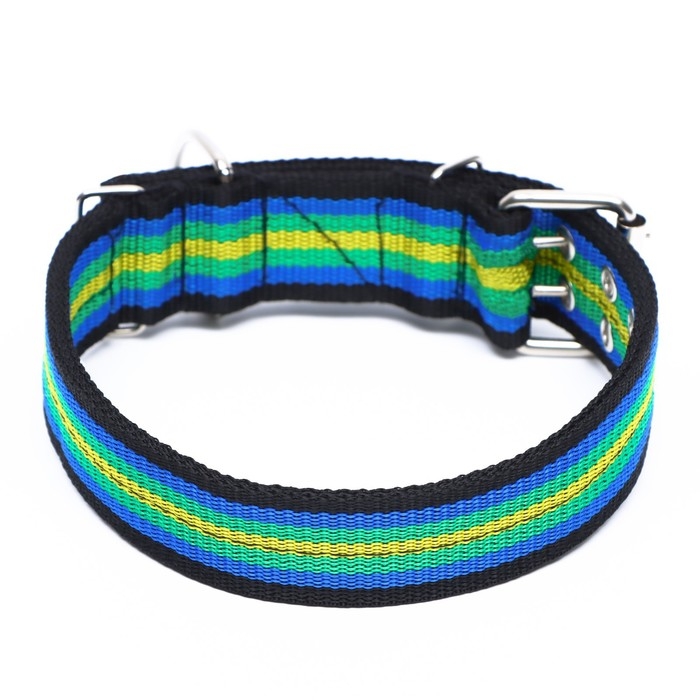 Ошейник четырехслойный, 65 х 4 см, разноцветный
