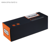 Смеситель для ванны Accoona A7182G, двухрычажный, белый/хром Смеситель для ванны Accoona A7182G, двухрычажный, белый/хром