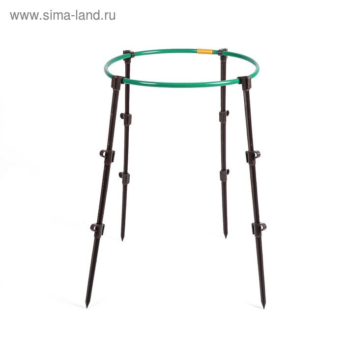 Кустодержатель, d = 50 см, h = 80 см, ножка d = 2 см, пластик, МИКС Кустодержатель, d = 50 см, h = 80 см, ножка d = 2 см, пластик, МИКС