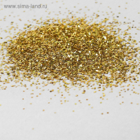 Наполнитель для шара &laquo;Блёстки&raquo;, 0.4 мм, 500 г, цвет золотой
