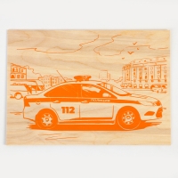 Основы для выжигания &laquo;Полиция&raquo; 30х21 см