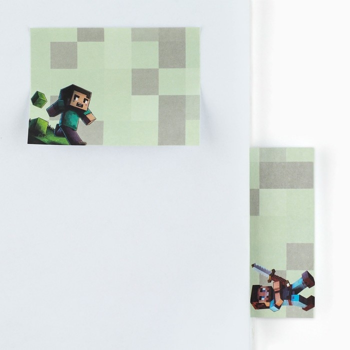 Стикеры с липким слоем &laquo;Майнкрафт&raquo;, 3 шт, 30 л