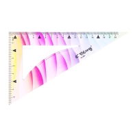 Набор геометрический гибкий силиконовый (линейка 30см+2 угольника+транспортир) Градиент Набор геометрический гибкий силиконовый (линейка 30см+2 угольника+транспортир) Градиент