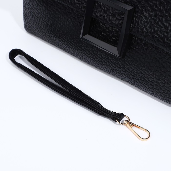 Сумка-клатч на магните, цвет чёрный Сумка-клатч на магните, цвет чёрный