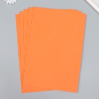 Фоамиран "Грейпфрут" 1,3 мм (набор 5 листов) формат А4