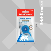 Корректирующая лента 4,2 мм х 5 м, ErichKrause Arctic white, супер-белая, европодвес