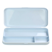 Пенал-футляр пластиковый 90 х 204 х 28 мм, Феникс "Овечки" белый 61989 Пенал-футляр пластиковый 90 х 204 х 28 мм, Феникс "Овечки" белый 61989