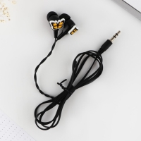 Наушники проводные &laquo;Бабочки&raquo;, мод. VBT 1.29, 120 см