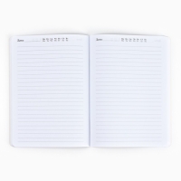 Новый год. Ежедневник мягкая обложка софт тач с 24*16,5 см, 80 листов &laquo;Снежного Нового года!&raquo;