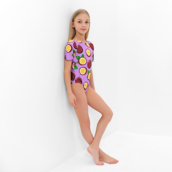 Купальник детский слитный MINAKU &laquo;Фрукты&raquo;, рост 134-140