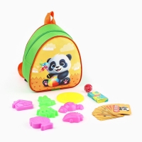 Детский рюкзак+набор формочек для игр в песке Детский рюкзак+набор формочек для игр в песке