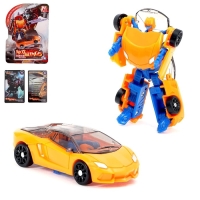 Робот &laquo;Автобот&raquo;, трансформируется, цвет жёлтый