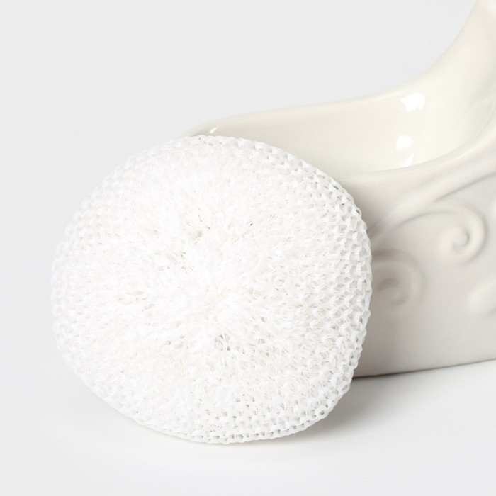 Дозатор для моющего средства с подставкой для губки и щётки Доляна &laquo;Блеск&raquo;, 200 мл