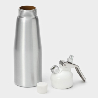 Кремер - сифон для взбивания сливок KONFINETTA, 500 мл, цвет серебристый