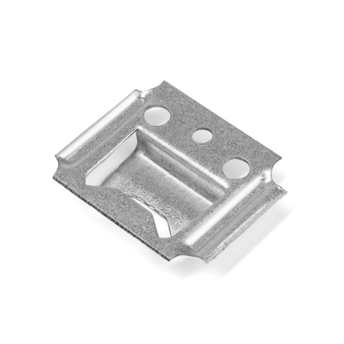 Кляймер ЛОМ, №2, без покрытия, с гвоздями, 100 шт Кляймер ЛОМ, №2, без покрытия, с гвоздями, 100 шт