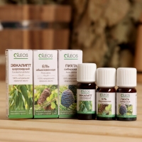 Эфирное масло "Пихта, Эвкалипт, Ель", набор 3 шт по 10 мл Oleos Эфирное масло "Пихта, Эвкалипт, Ель", набор 3 шт по 10 мл Oleos