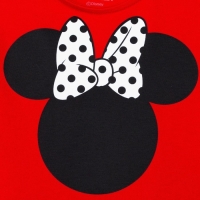Футболка детская укороченная &laquo;ММ&raquo; Минни Маус, цвет красный