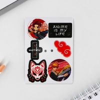 Значок с наклейками «Маска», 6.5 х 9 см Значок с наклейками «Маска», 6.5 х 9 см