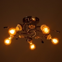 Люстра "Вивиан" бп 5х40Вт Е27 Хром МОДЕЛЬ: 2612358 Люстра "Вивиан" бп 5х40Вт Е27 Хром МОДЕЛЬ: 2612358