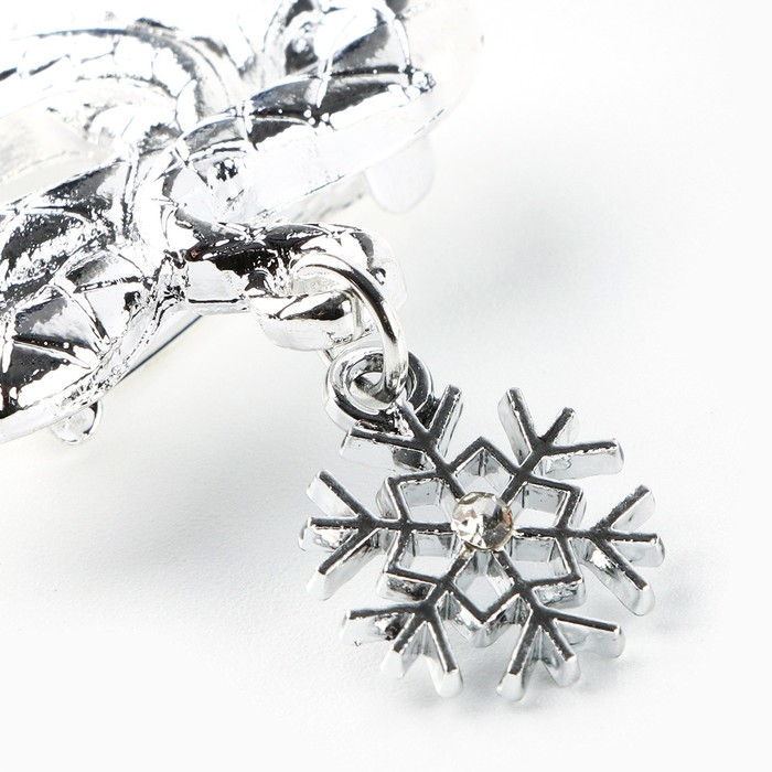 Брошь новогодняя &laquo;Счастливого Нового года&raquo; на Новый год,6 х 8 см