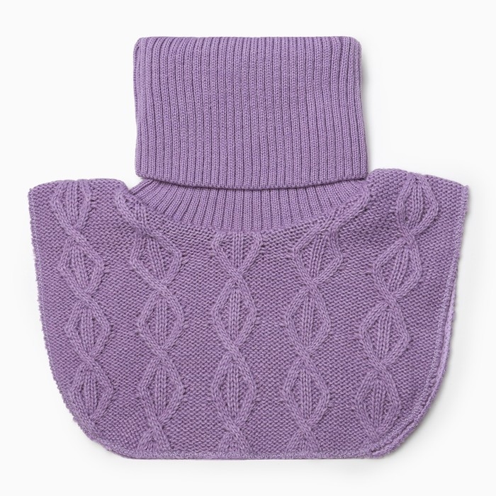 Манишка для девочки, цвет сиреневый, размер 52-54