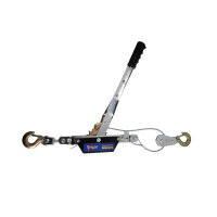 Лебедка рычажная ТУНДРА, двойное храповое колесо, тяга 2 т (подъем 0.8 т), трос 2 метра Лебедка рычажная ТУНДРА, двойное храповое колесо, тяга 2 т (подъем 0.8 т), трос 2 метра