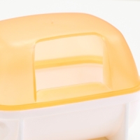 Туалет для грызунов "Пижон", 10,2 х 7,2 х 7,2 см, жёлтый Туалет для грызунов "Пижон", 10,2 х 7,2 х 7,2 см, жёлтый