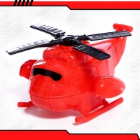 Набор машин &laquo;Пожарная&raquo;, 4 машинки и вертолёт, инерция